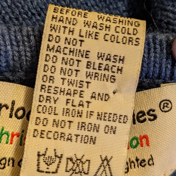 Heirloom Christmas Collection Snowman w/Gifts Beaded Applique Sweater - size L - Picture 10 of 10